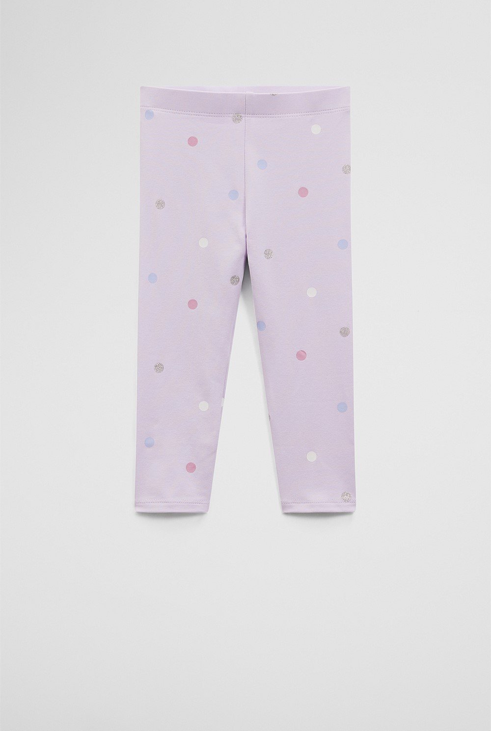 Organically Grown Cotton Blend Spot Legging