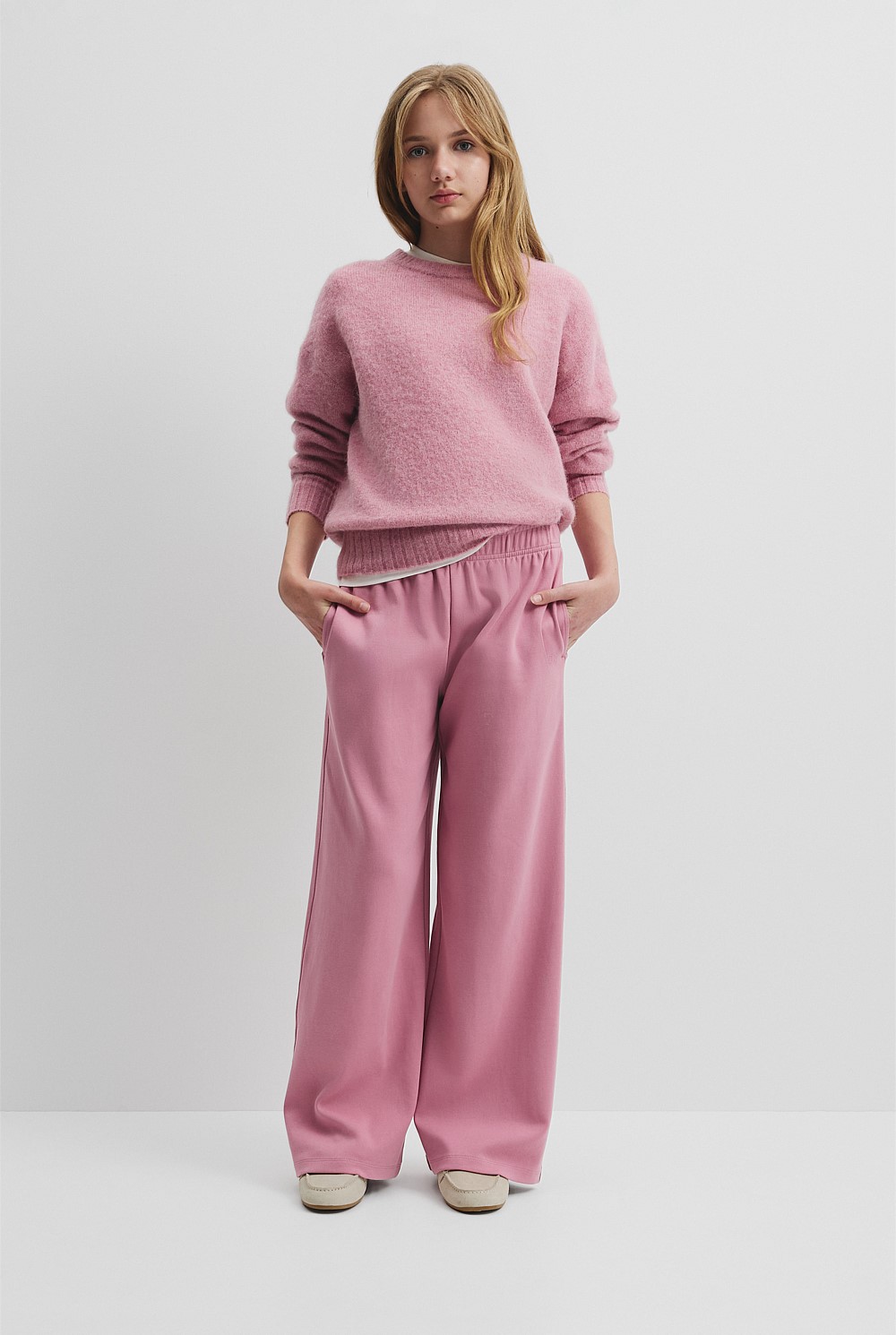 Wide Leg Sweat Pant