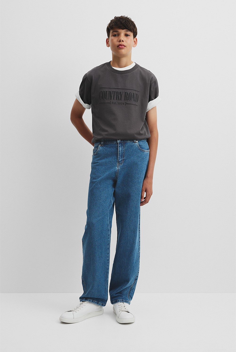 Teen Straight Denim Jean