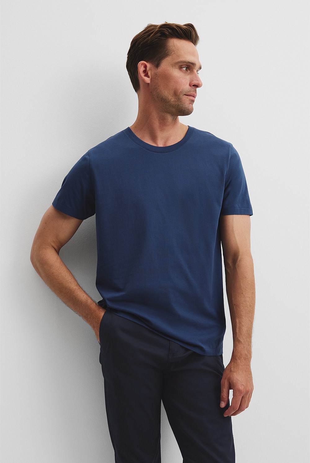 Pima Cotton Crew T-Shirt