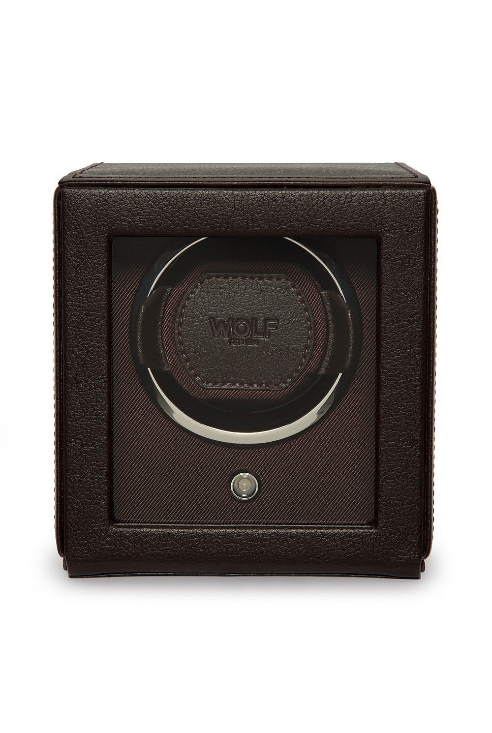 Cub Watch Winder With Cover Brown