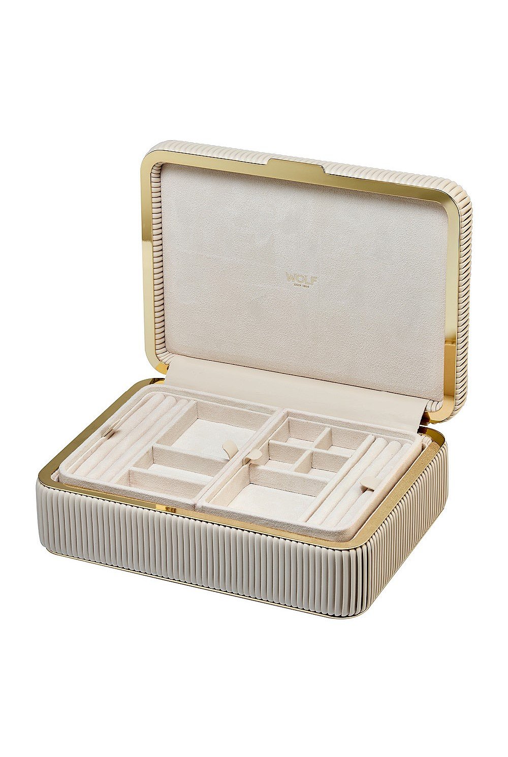 Bella Medium Jewellery Box Bone