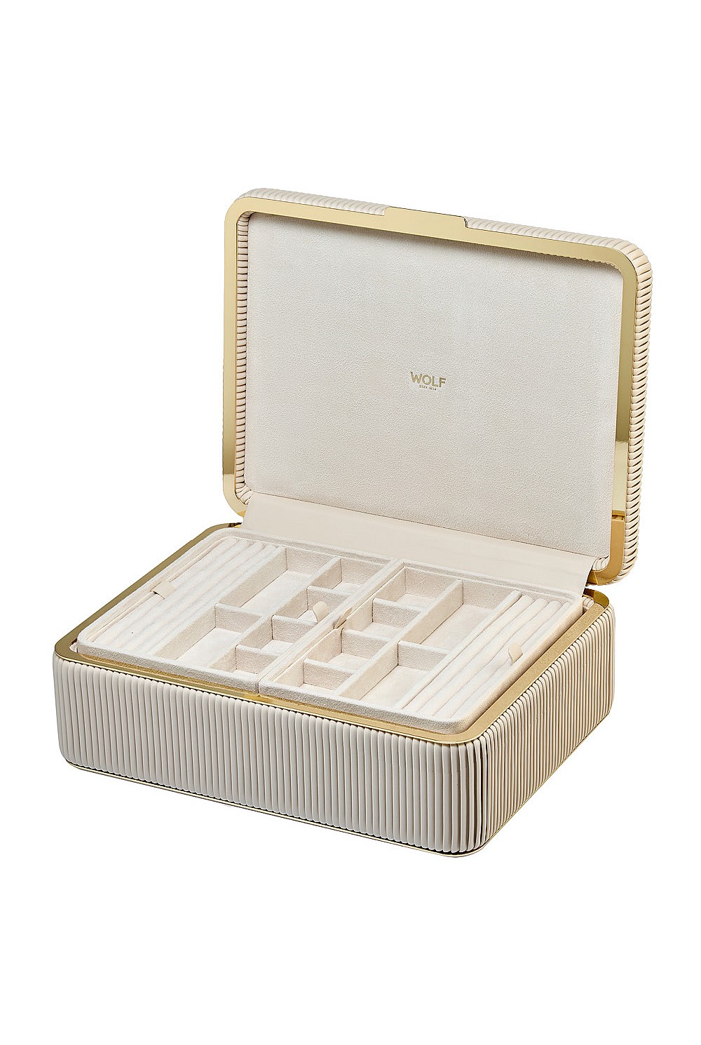 Bella Large Jewellery Box Bone