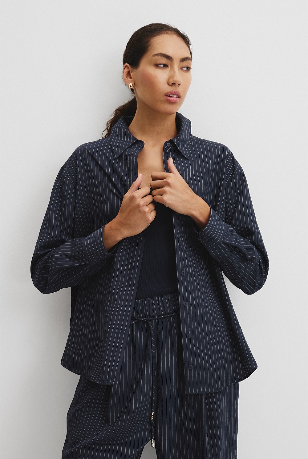 Pinstripe Shirt