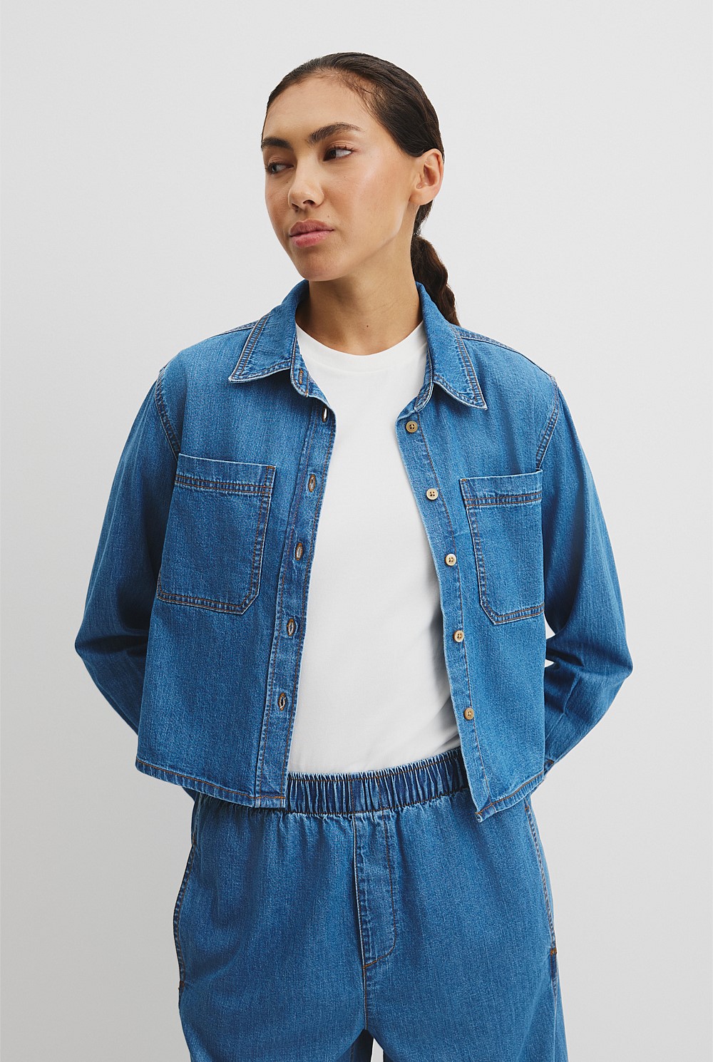 Pocket Denim Shirt