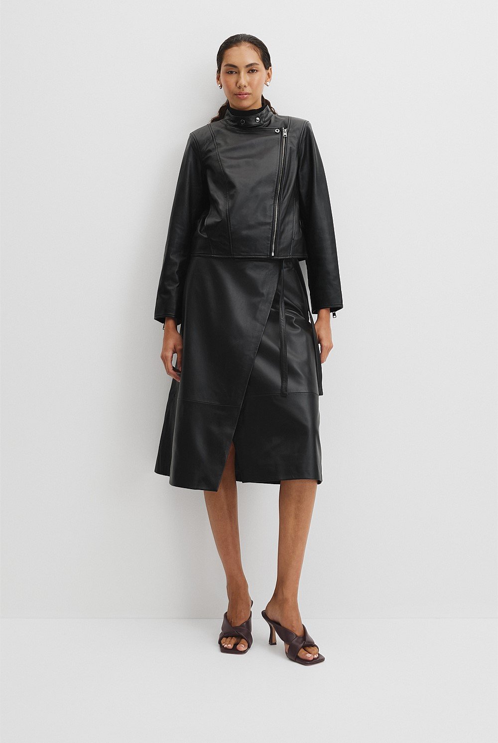 Leather Biker Jacket