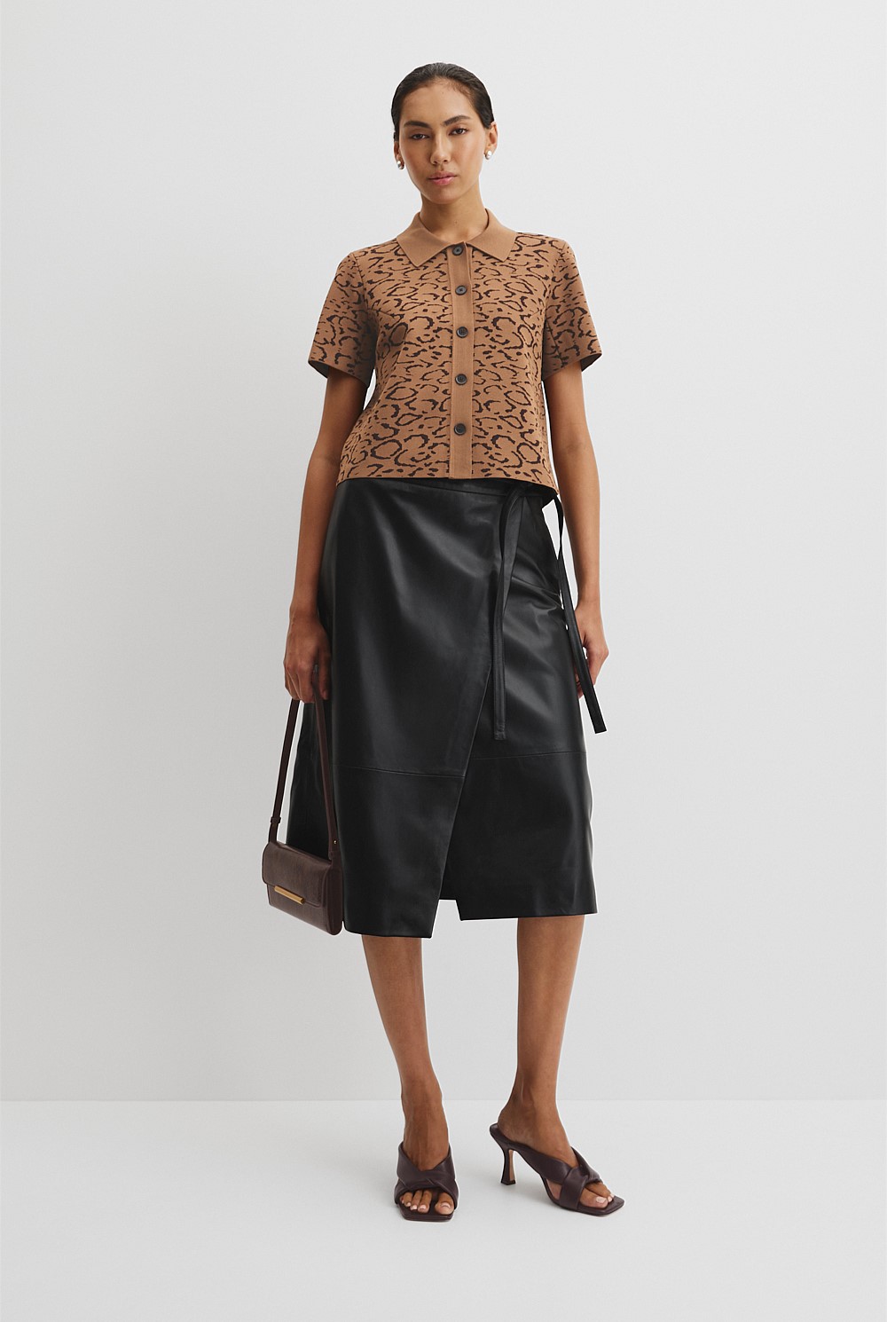Jacquard Knit Shirt