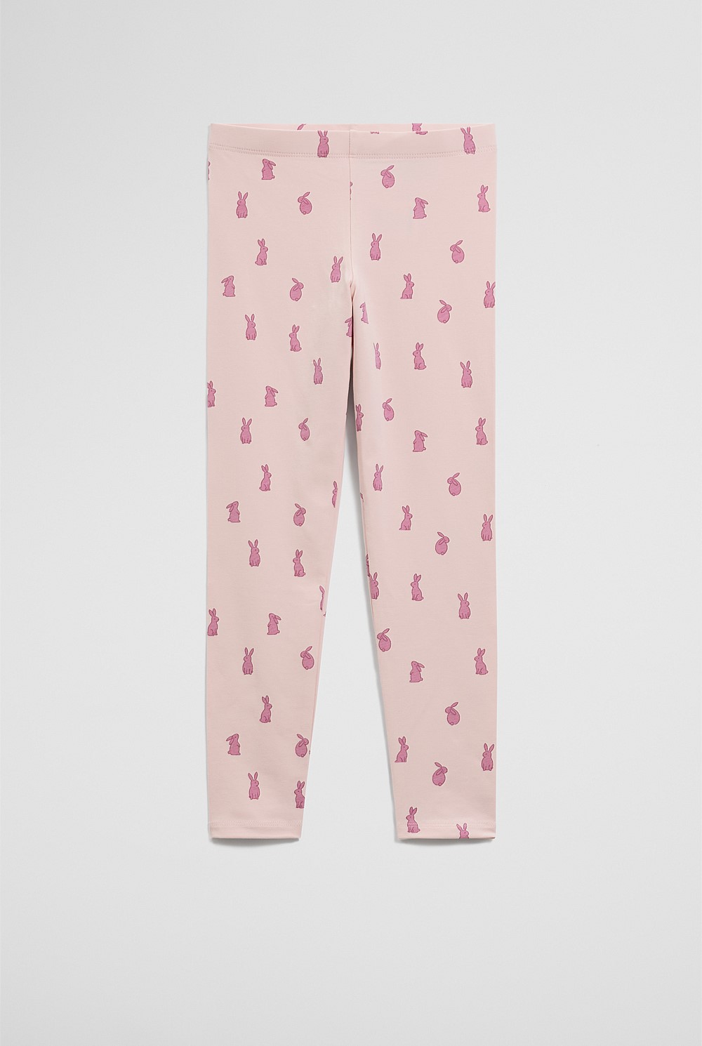 Organically Grown Cotton Blend Bunny Legging