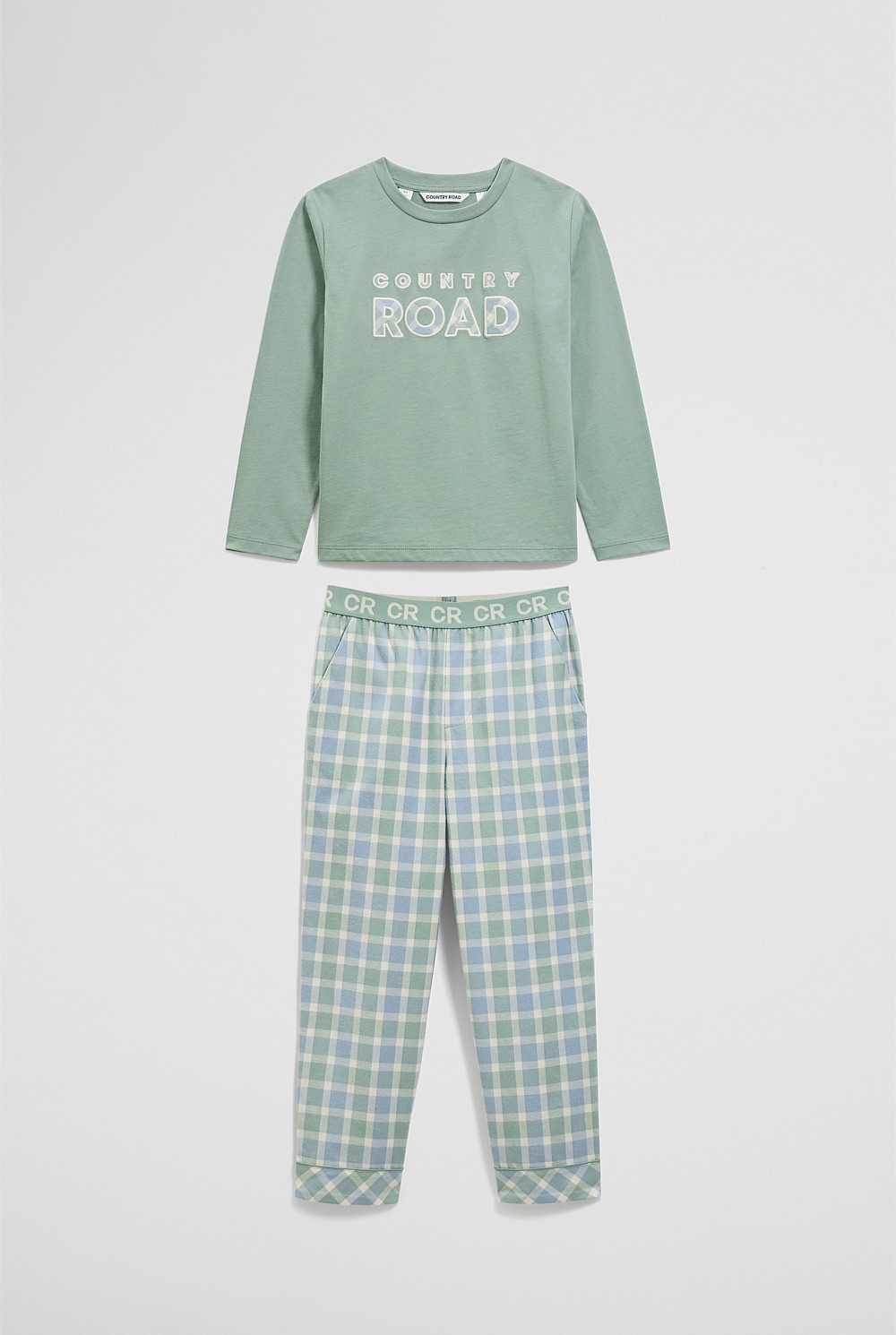 Long Sleeve Logo Pyjama