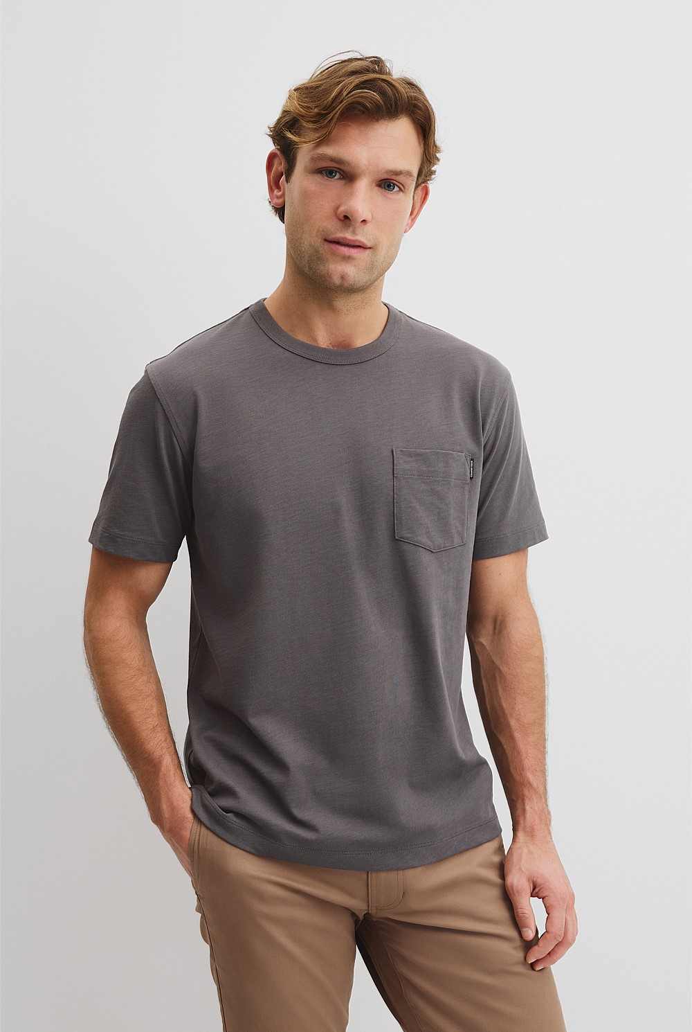 Organically Grown Cotton Slub T-Shirt