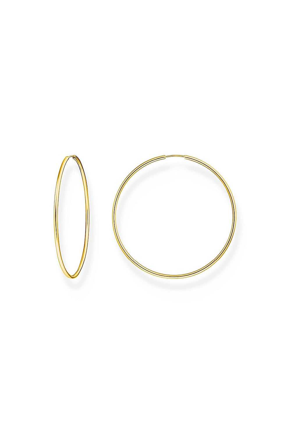 Essential Large Hoop Earrings In Gold