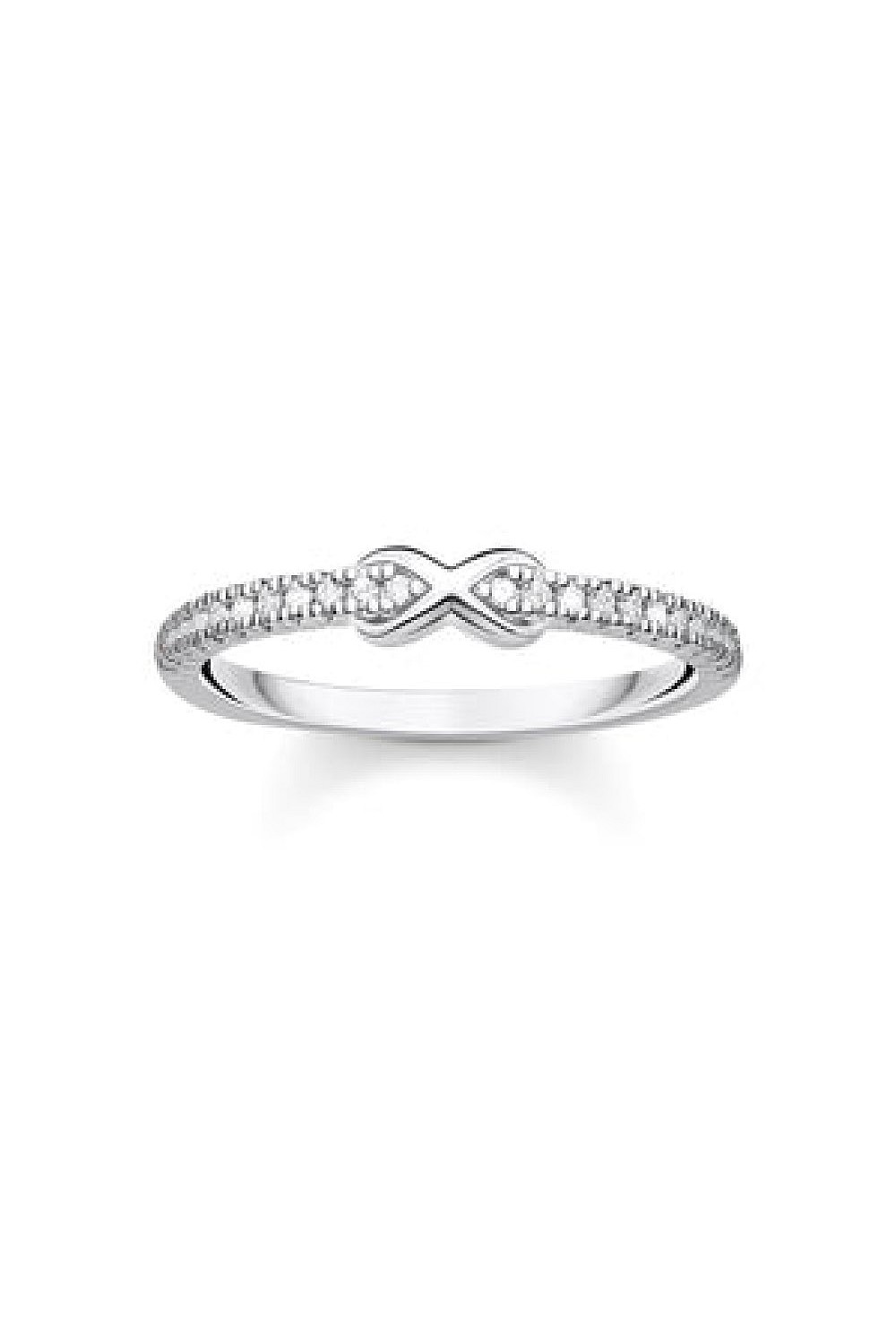 Infinity Ring In Silver