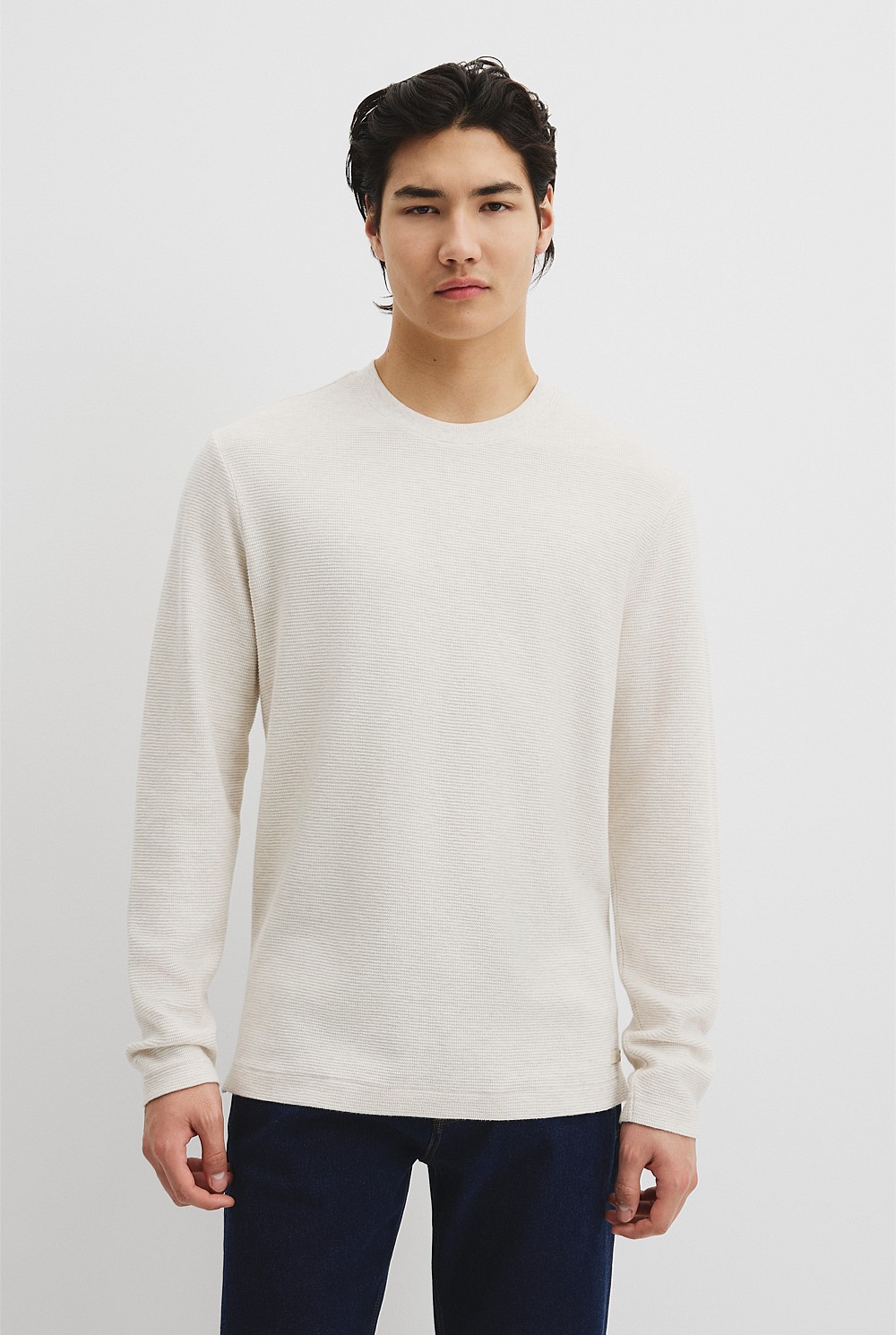 Australian Cotton Textured T-Shirt