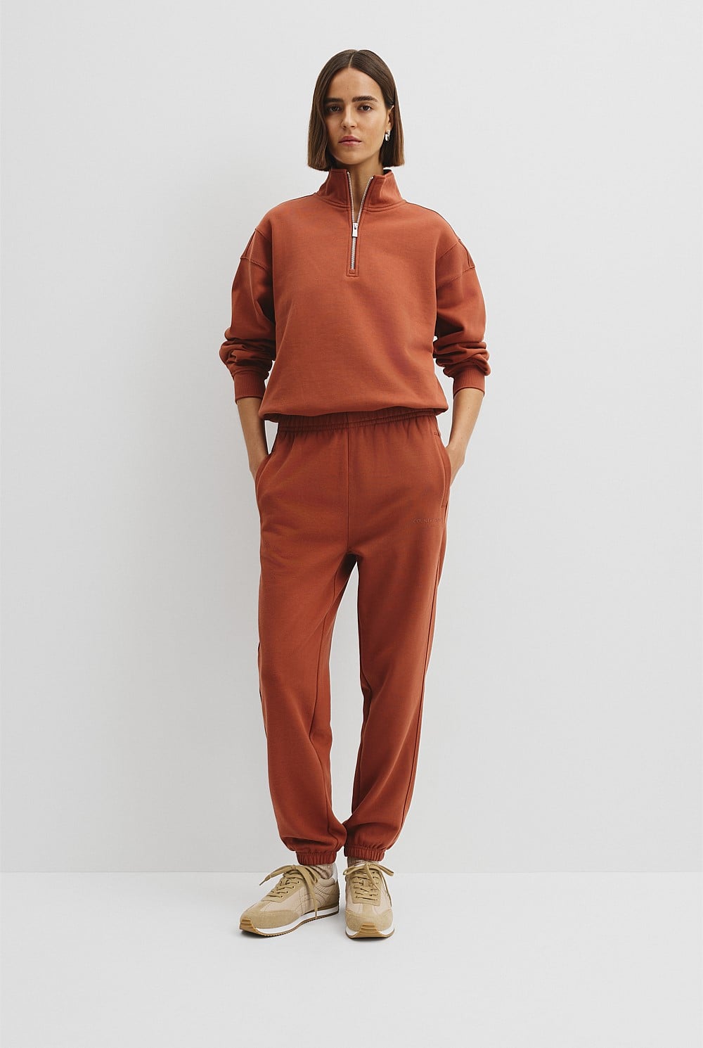 Australian Cotton Cuffed Track Pant
