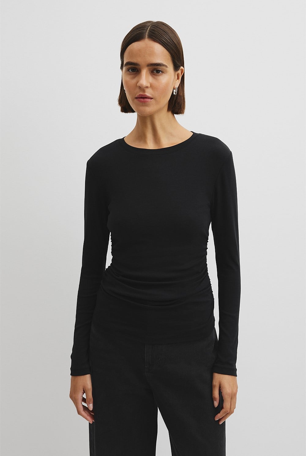 Drape Long Sleeve Top