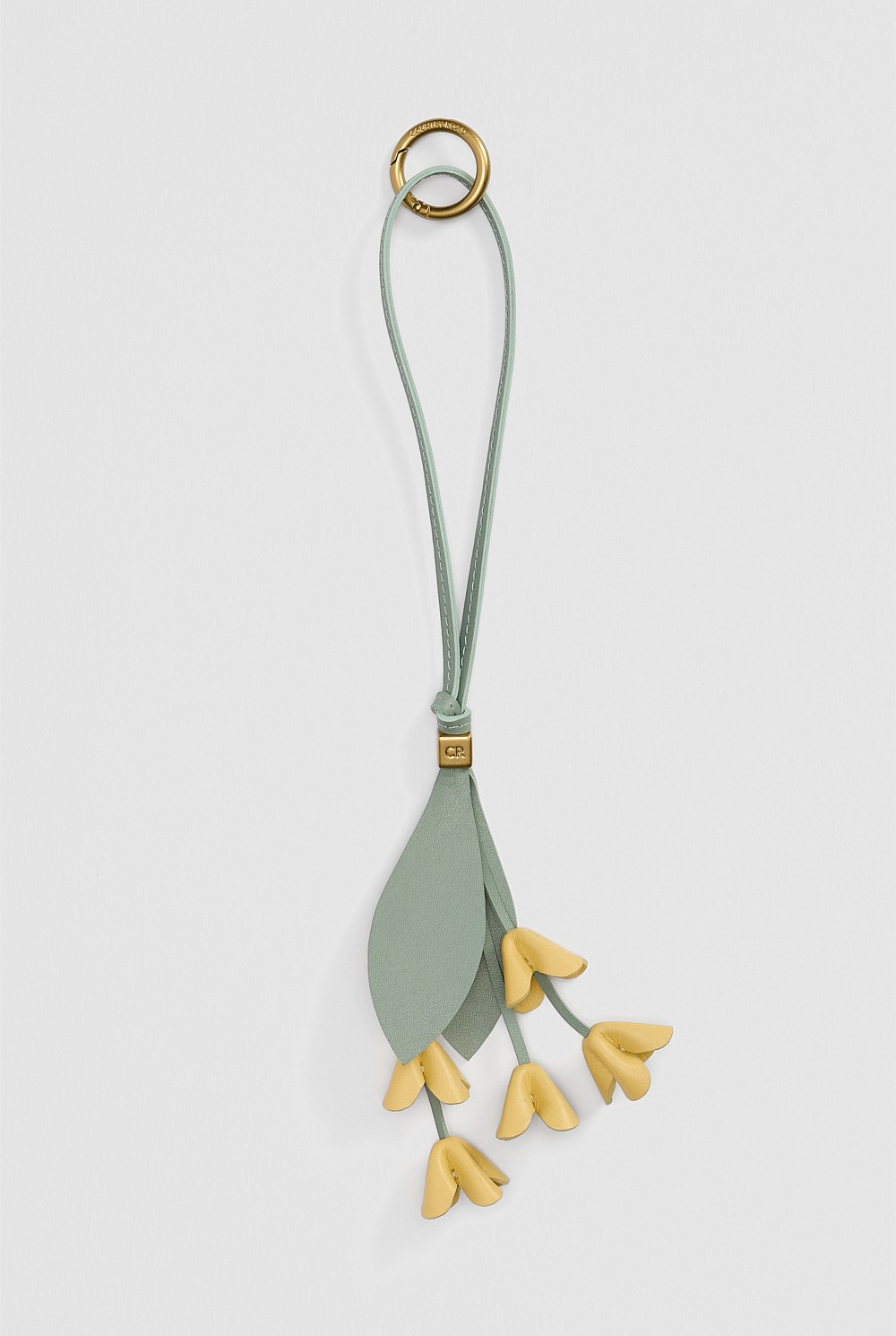 Gumflower Leather Charm