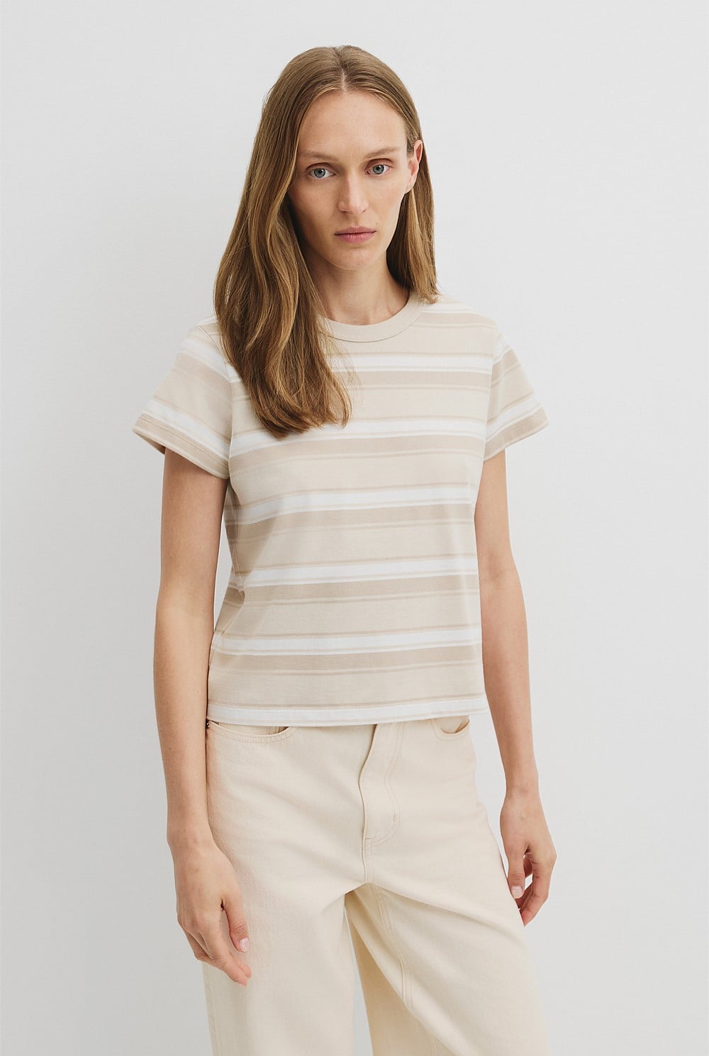 Australian Cotton Stripe Baby T-shirt