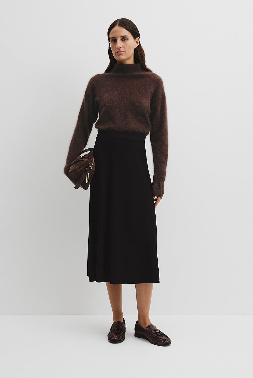 Compact Knit Skirt