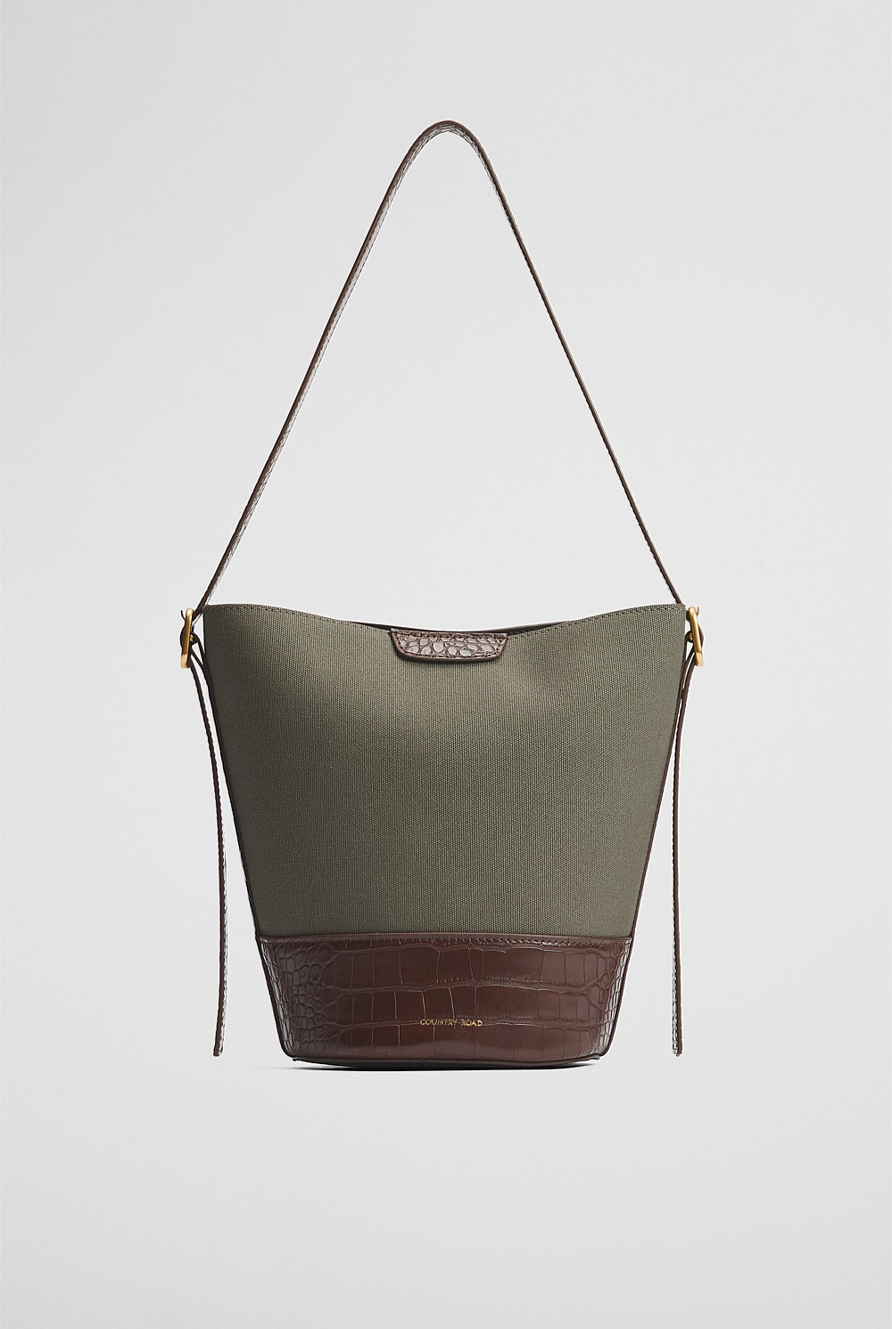 Structured Bucket Bag