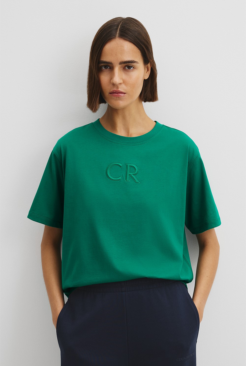 Australian Cotton CR Logo T-Shirt