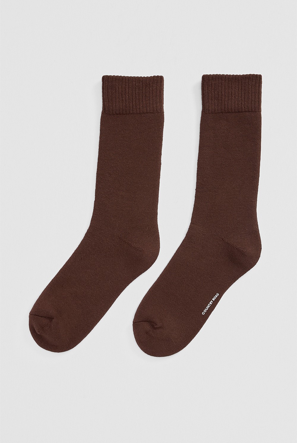 Cotton Blend Boot Crew Sock