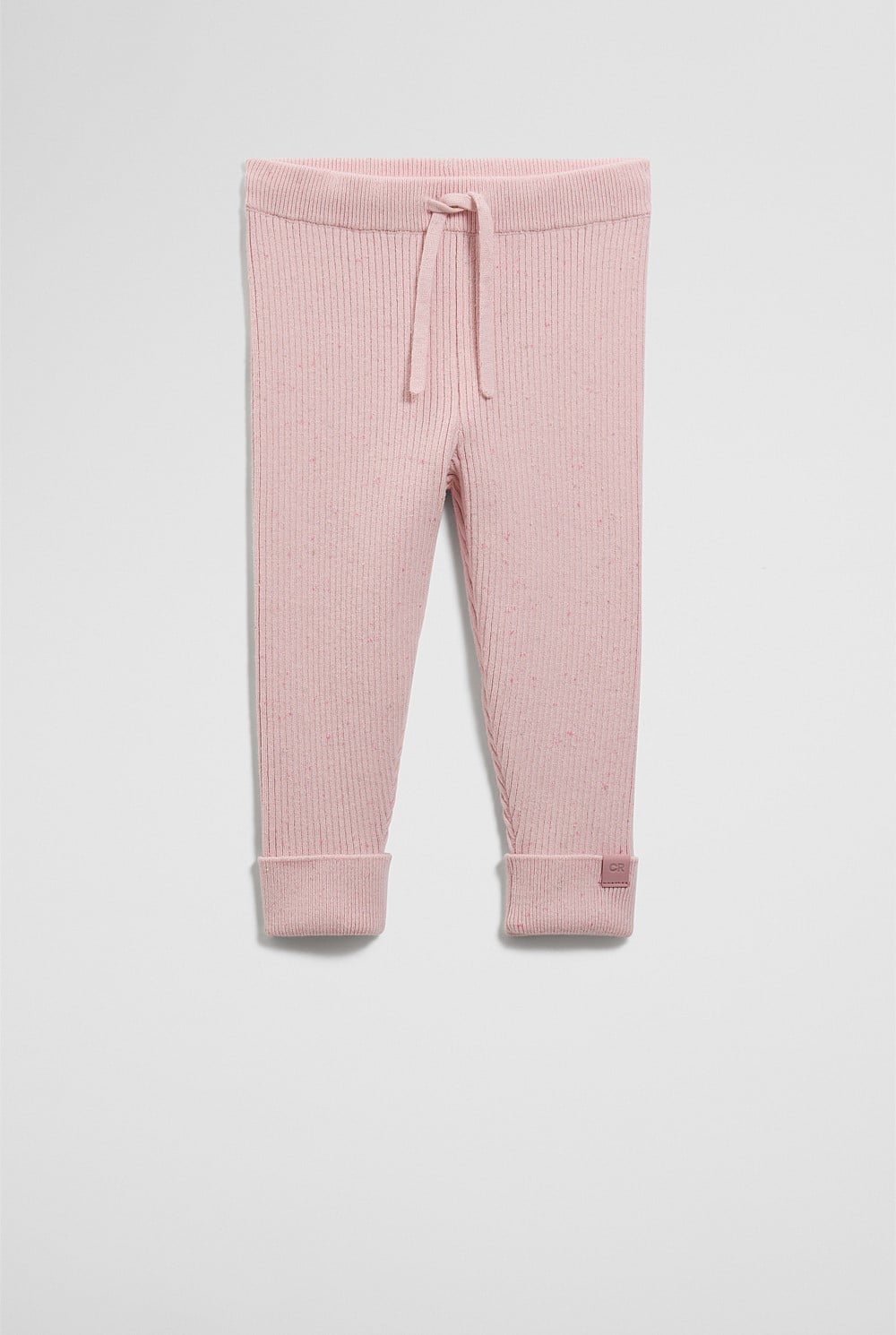 Organically Grown Cotton Rib Knit Legging