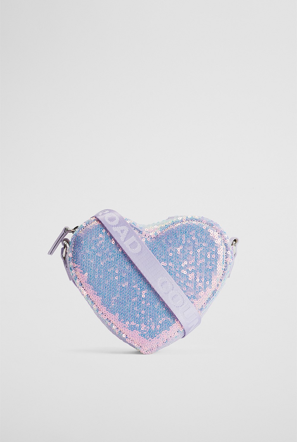 Sequin Heart Crossbody