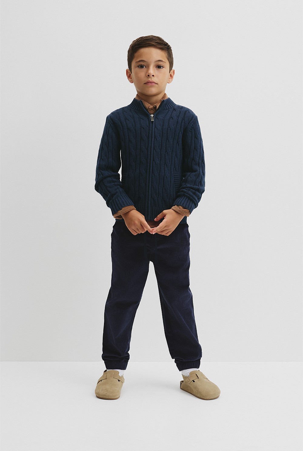 Zip Through Cardigan