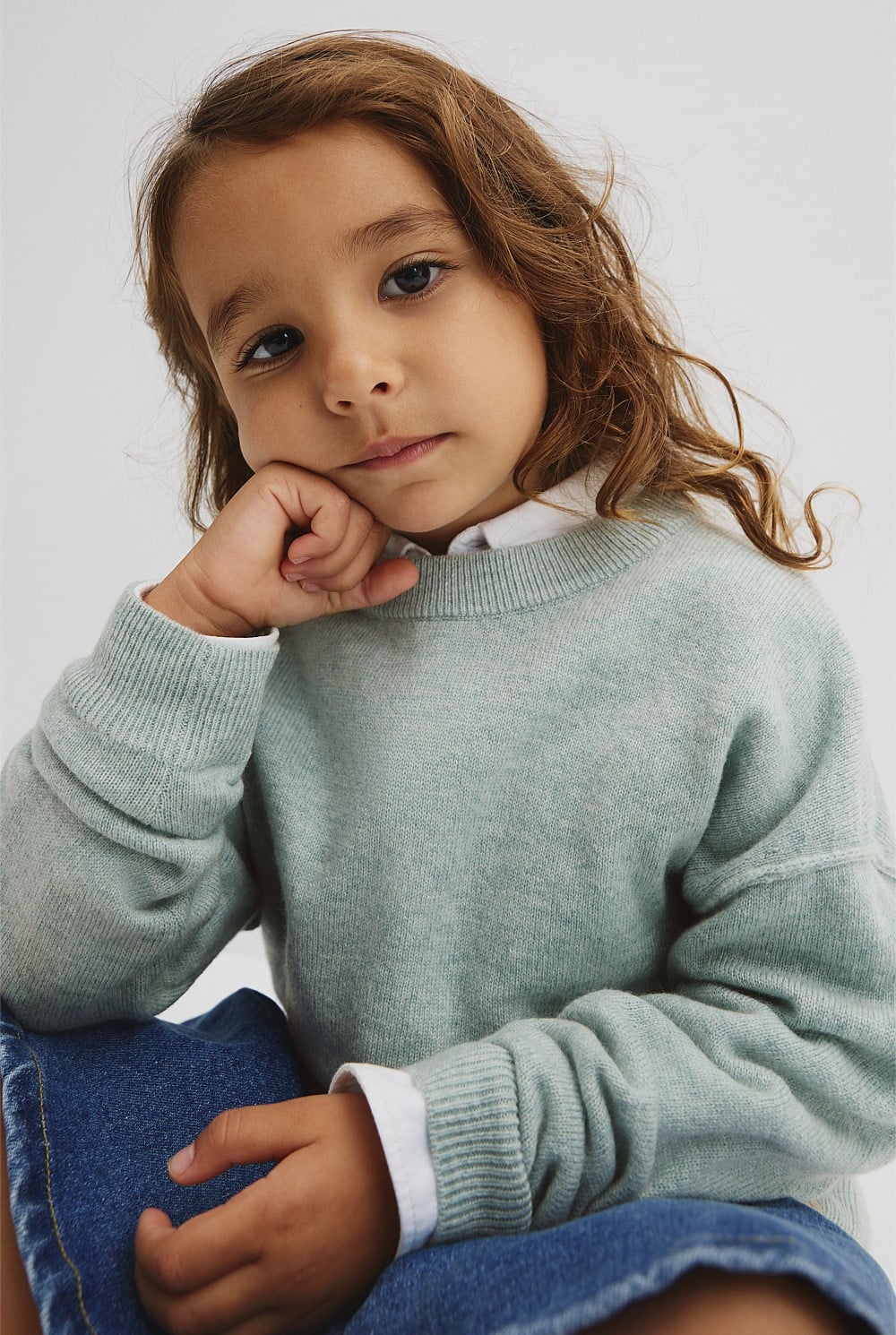 Wool Cashmere Blend Knit