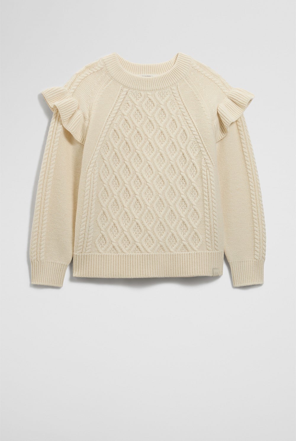 Frill Cable Knit