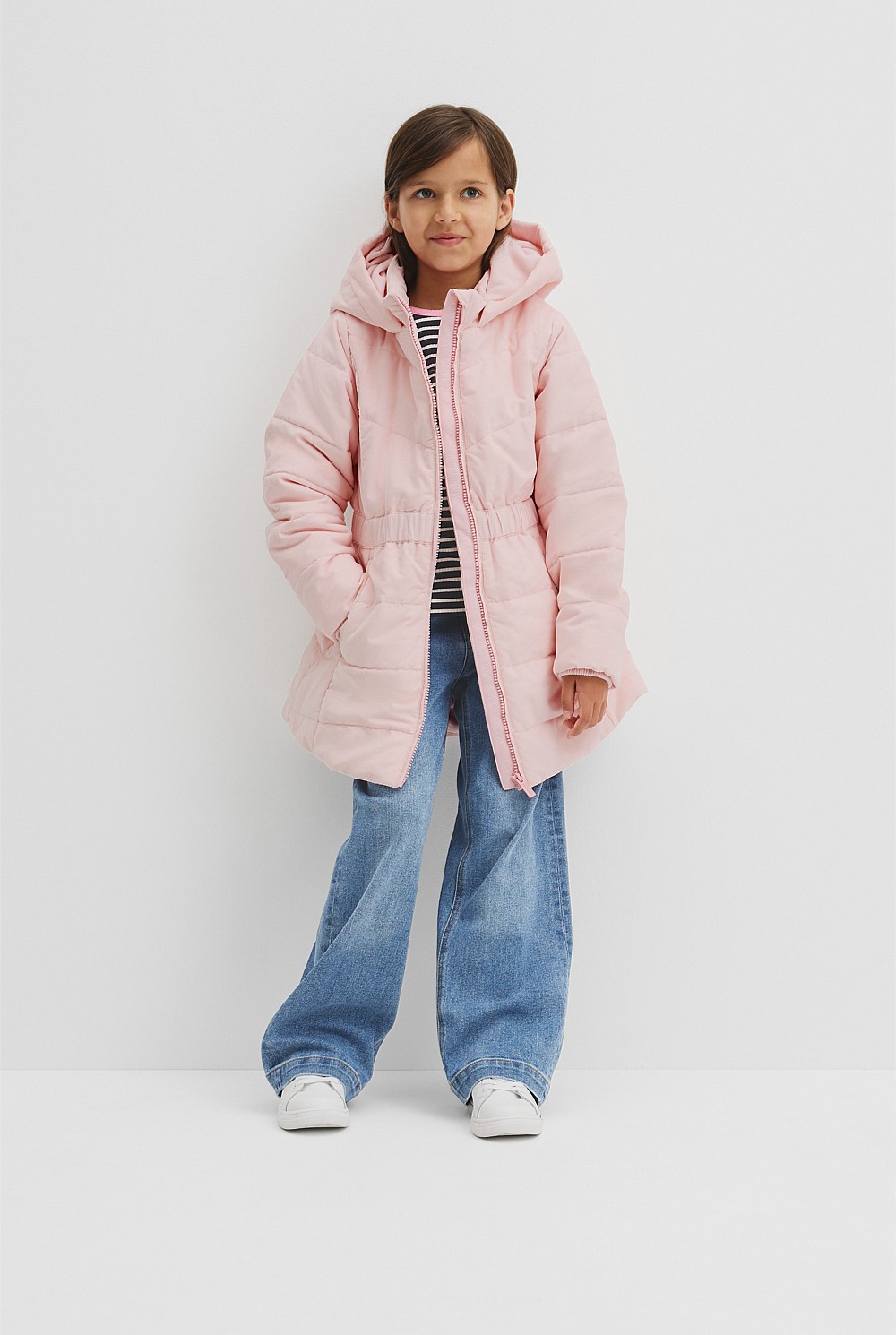 Longline Hooded Jacket