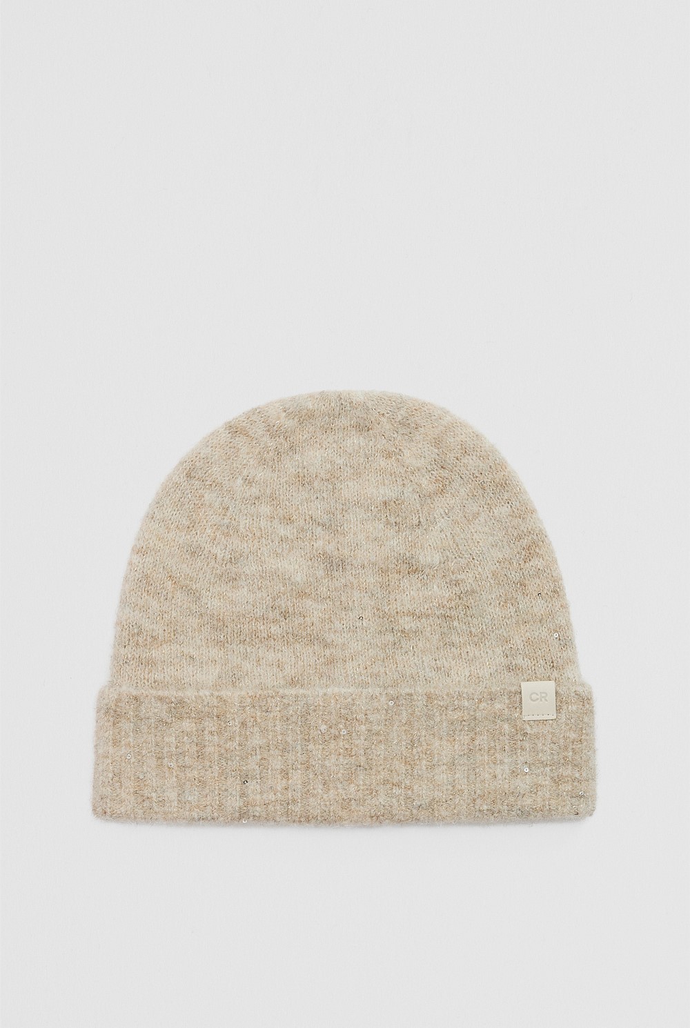 Sequin Fluffy Beanie