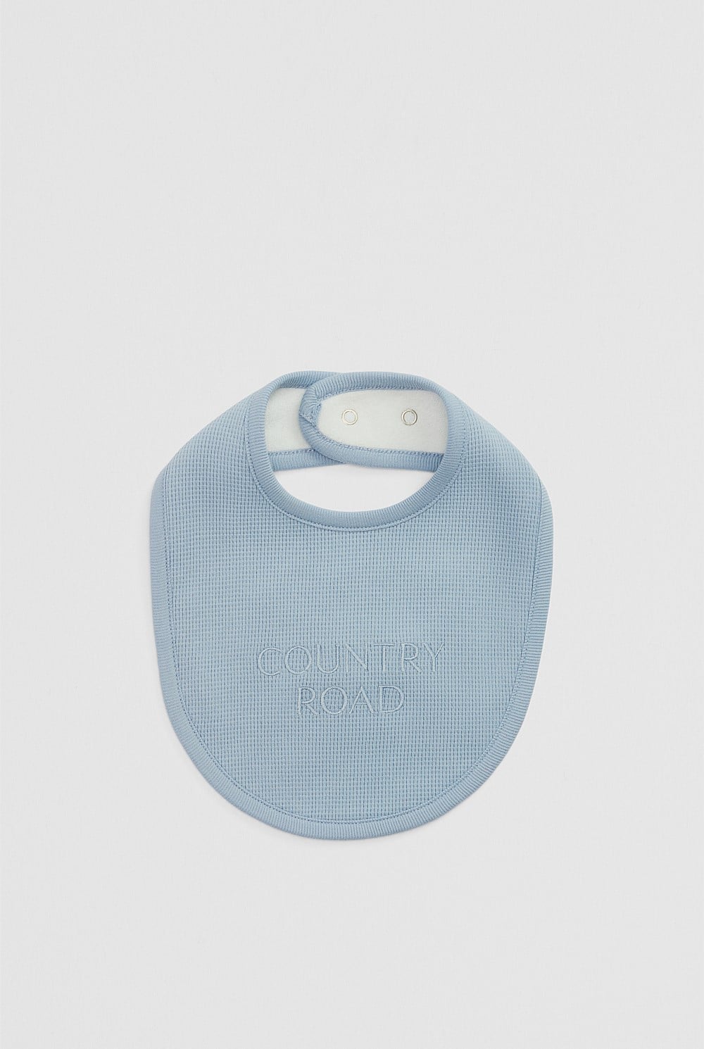 Organically Grown Cotton Waffle Bib