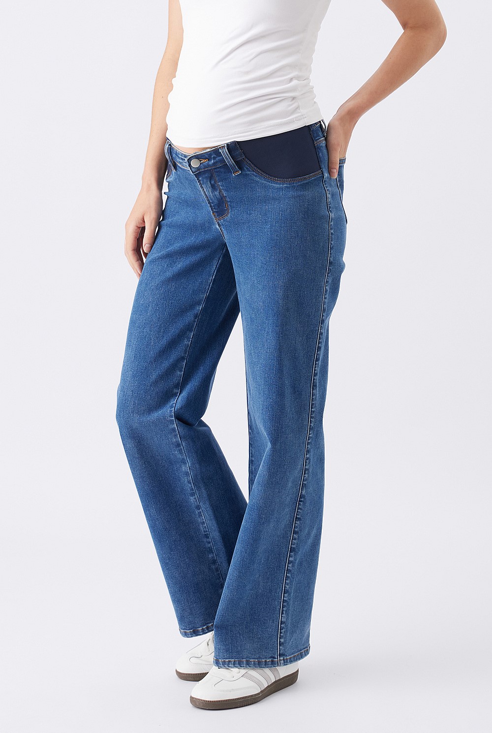 Kyle Wide Leg Maternity Jean