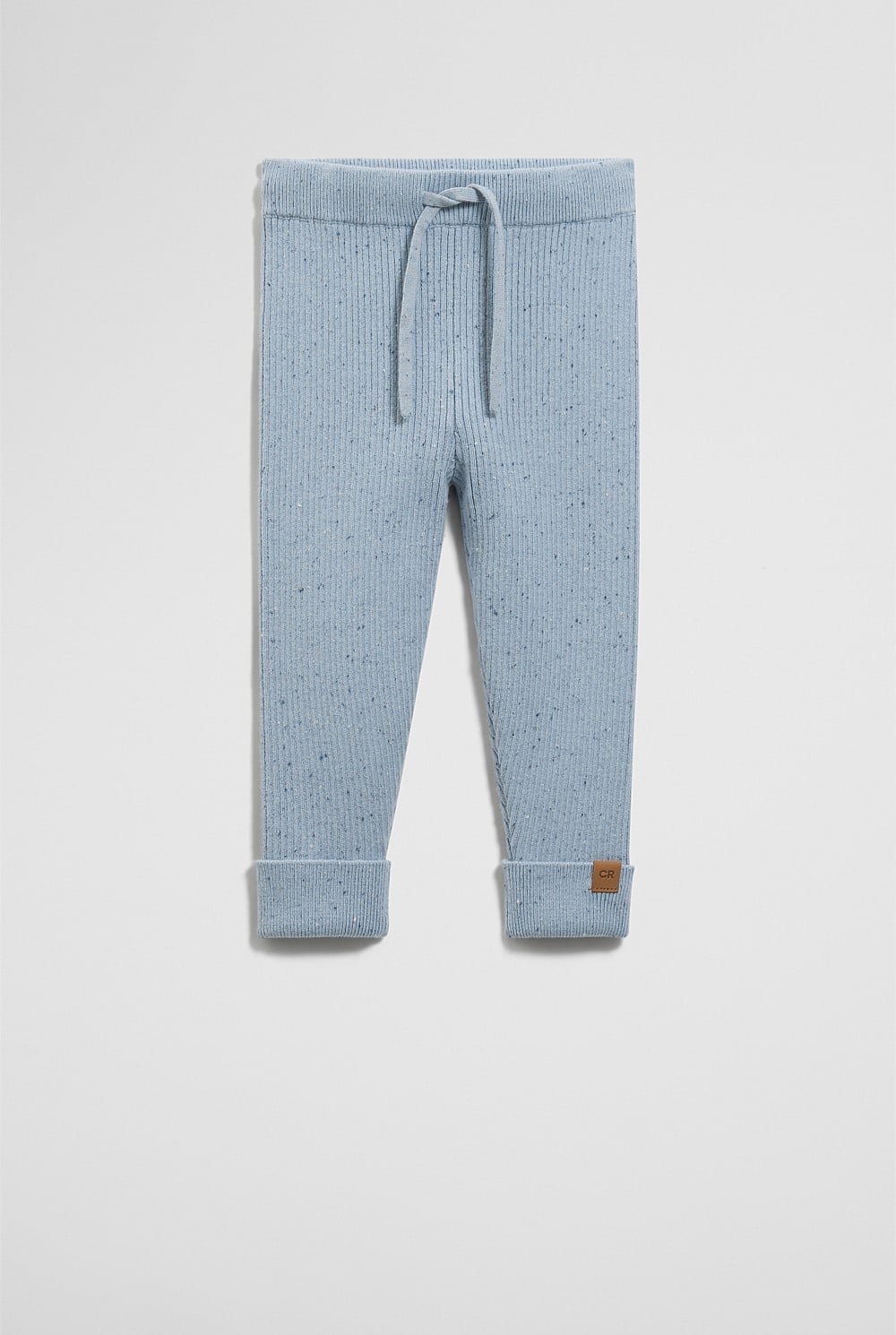 Organically Grown Cotton Rib Knit Legging