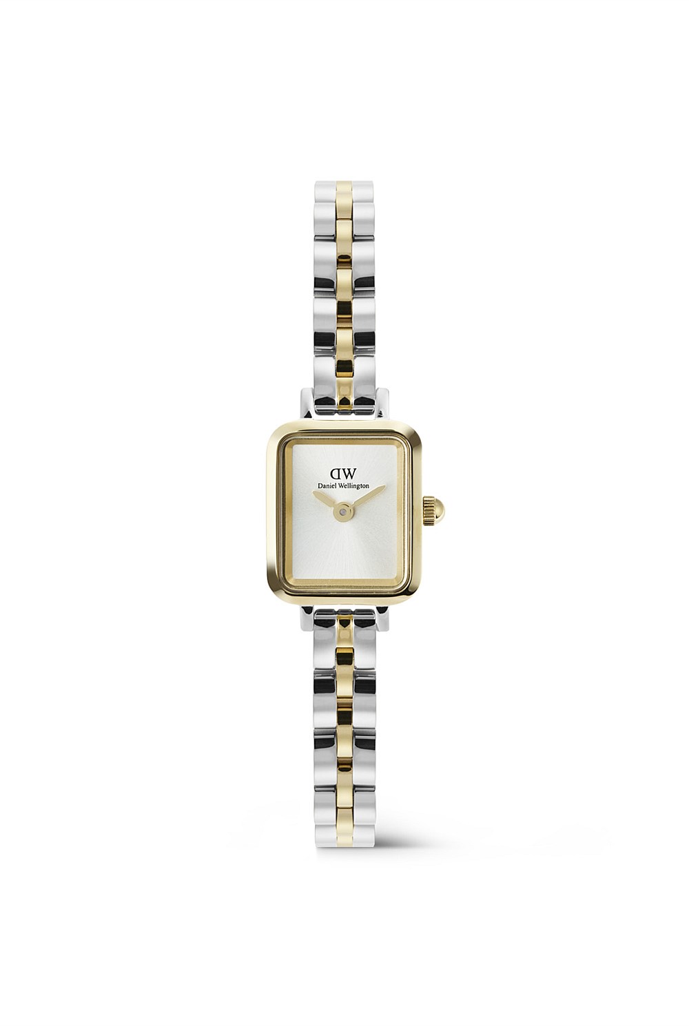 Quadro Mini Arch Link Two Tone Watch