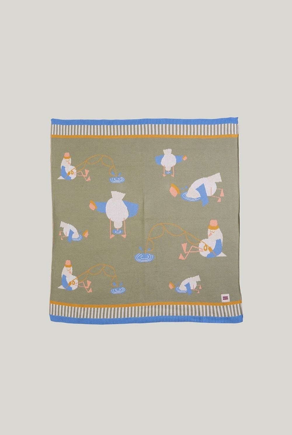 Cosy Baby Blanket - Gulls Gone Fishing