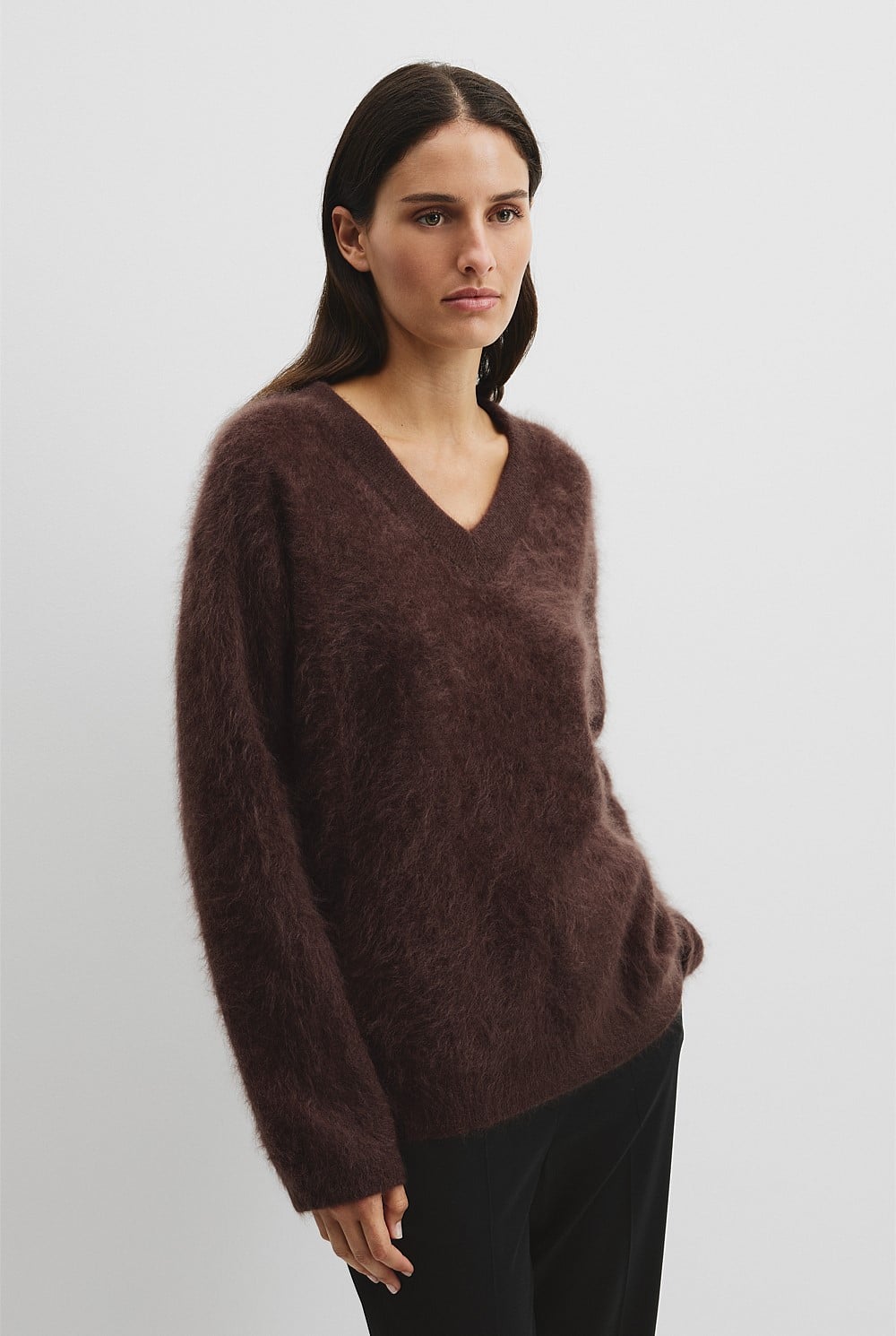 Cashmere V-Neck Knit