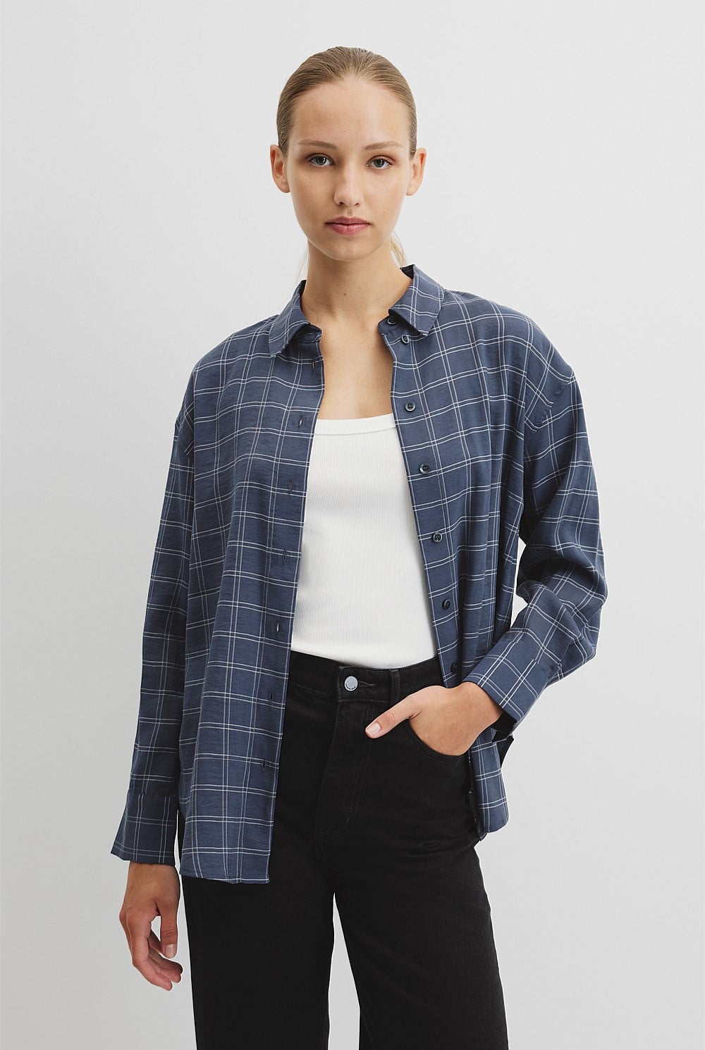 Relaxed Check Shirt