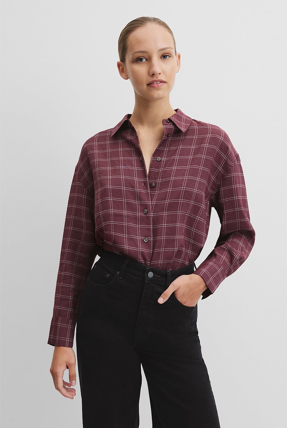 Relaxed Check Shirt