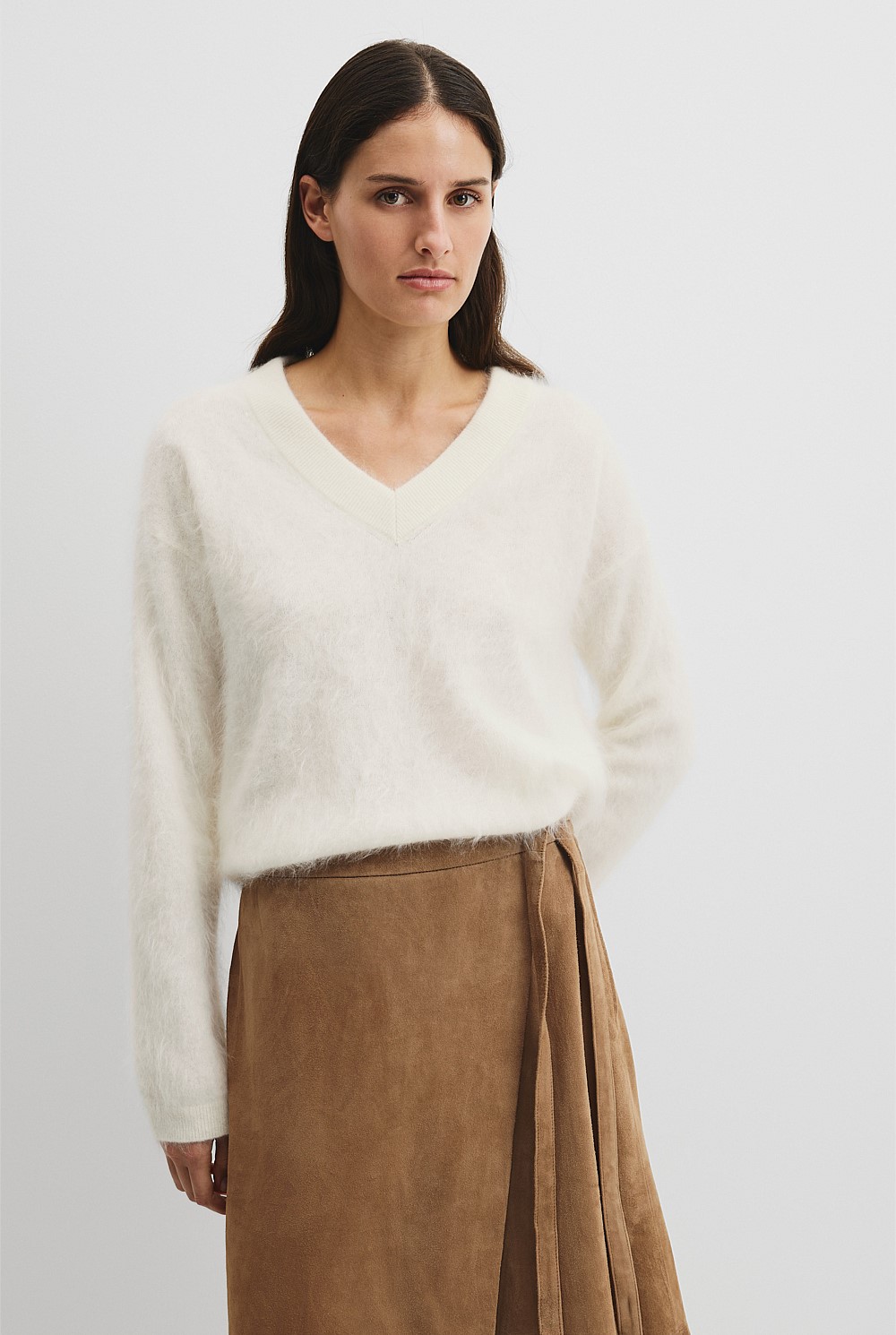 Cashmere V-Neck Knit
