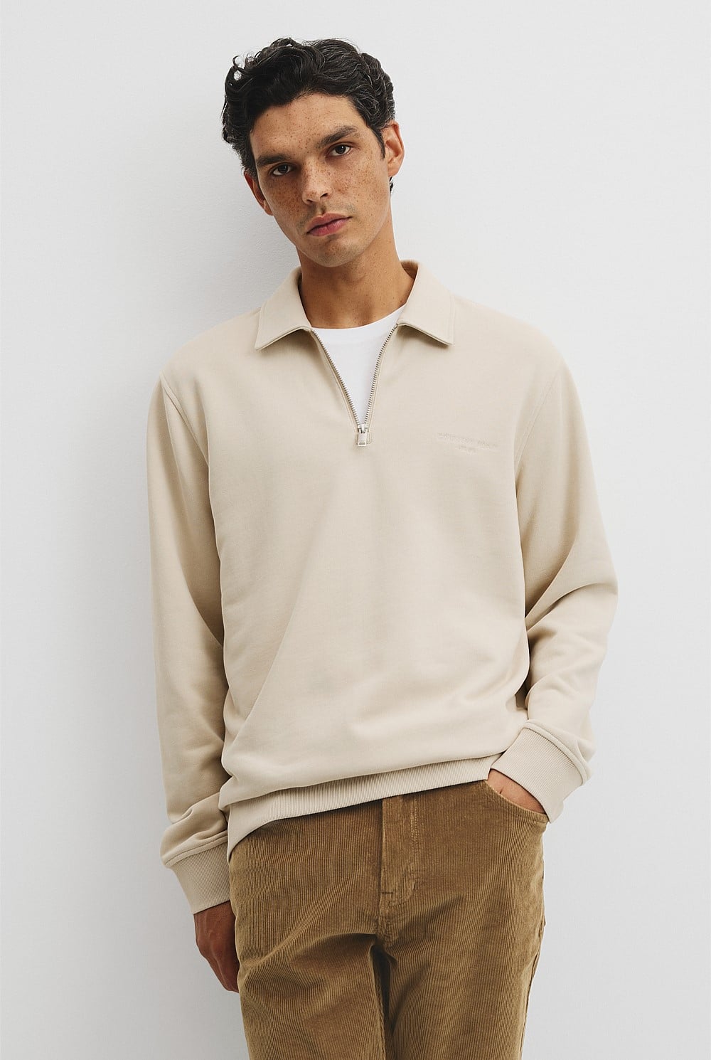 Australian Cotton Collar Sweat