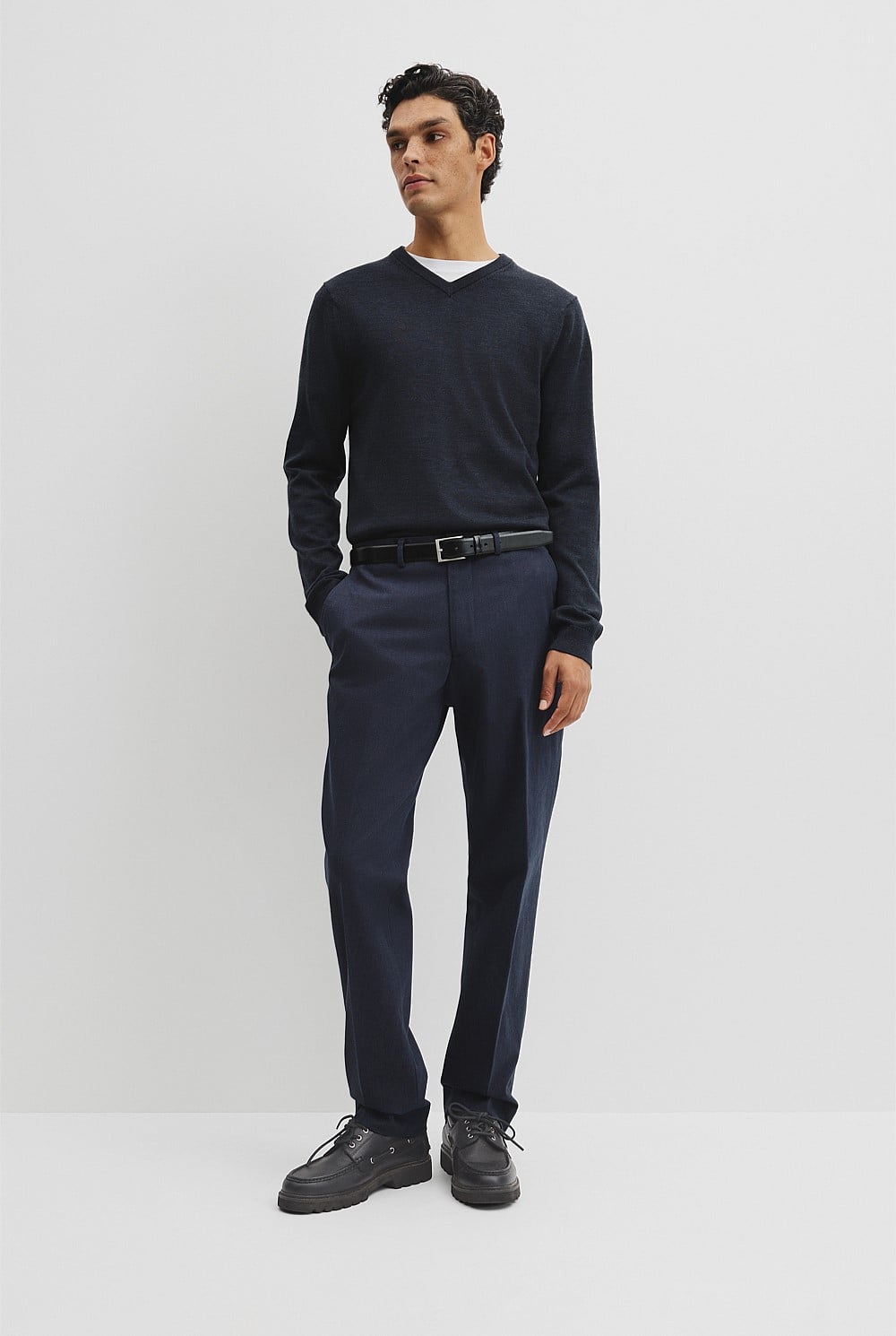 Textured Trouser