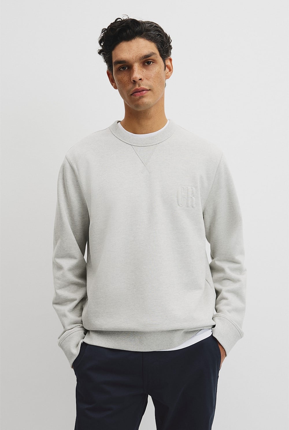 Australian Cotton CR Crew Neck Sweat