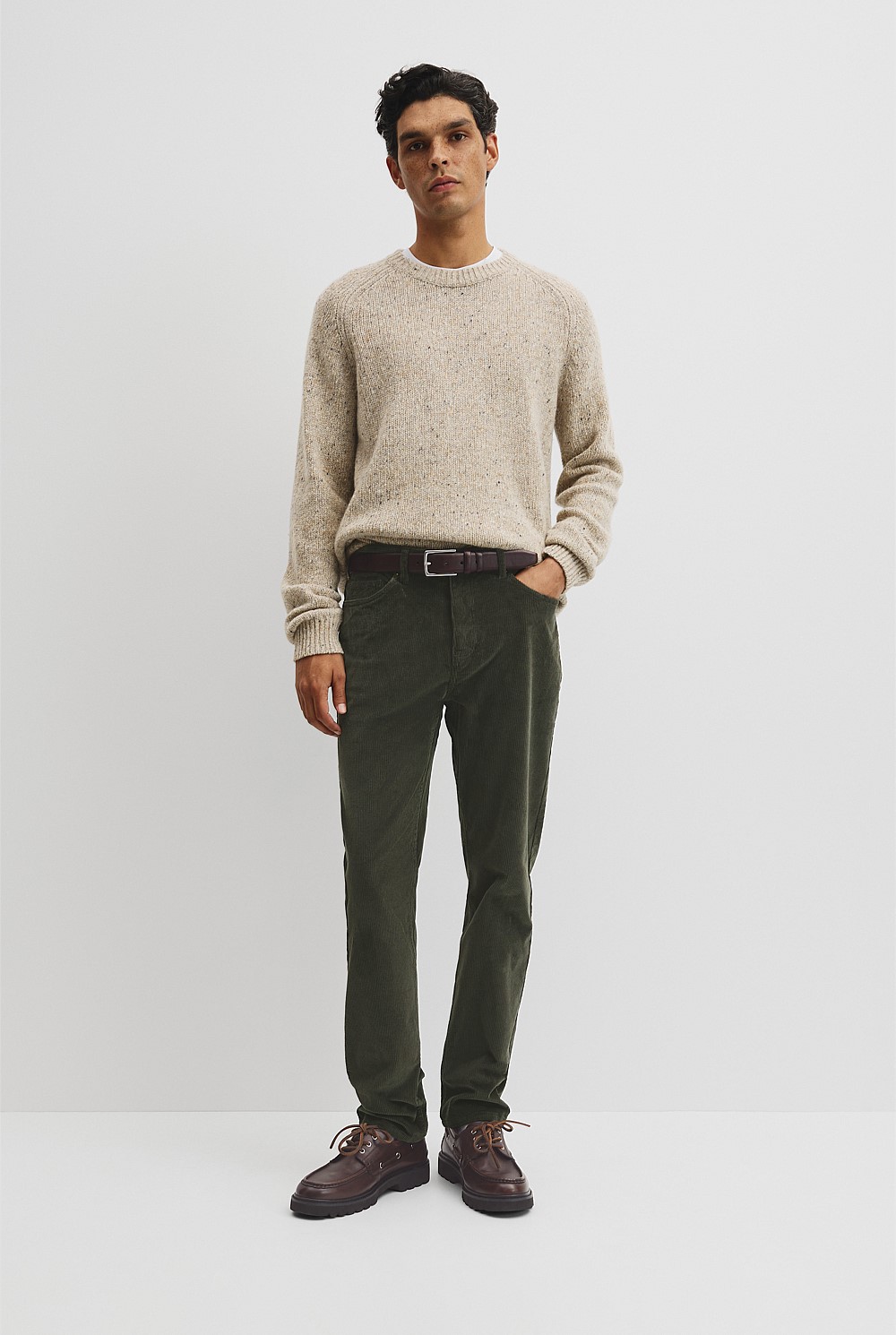 Tapered Cord 5 Pocket Pant