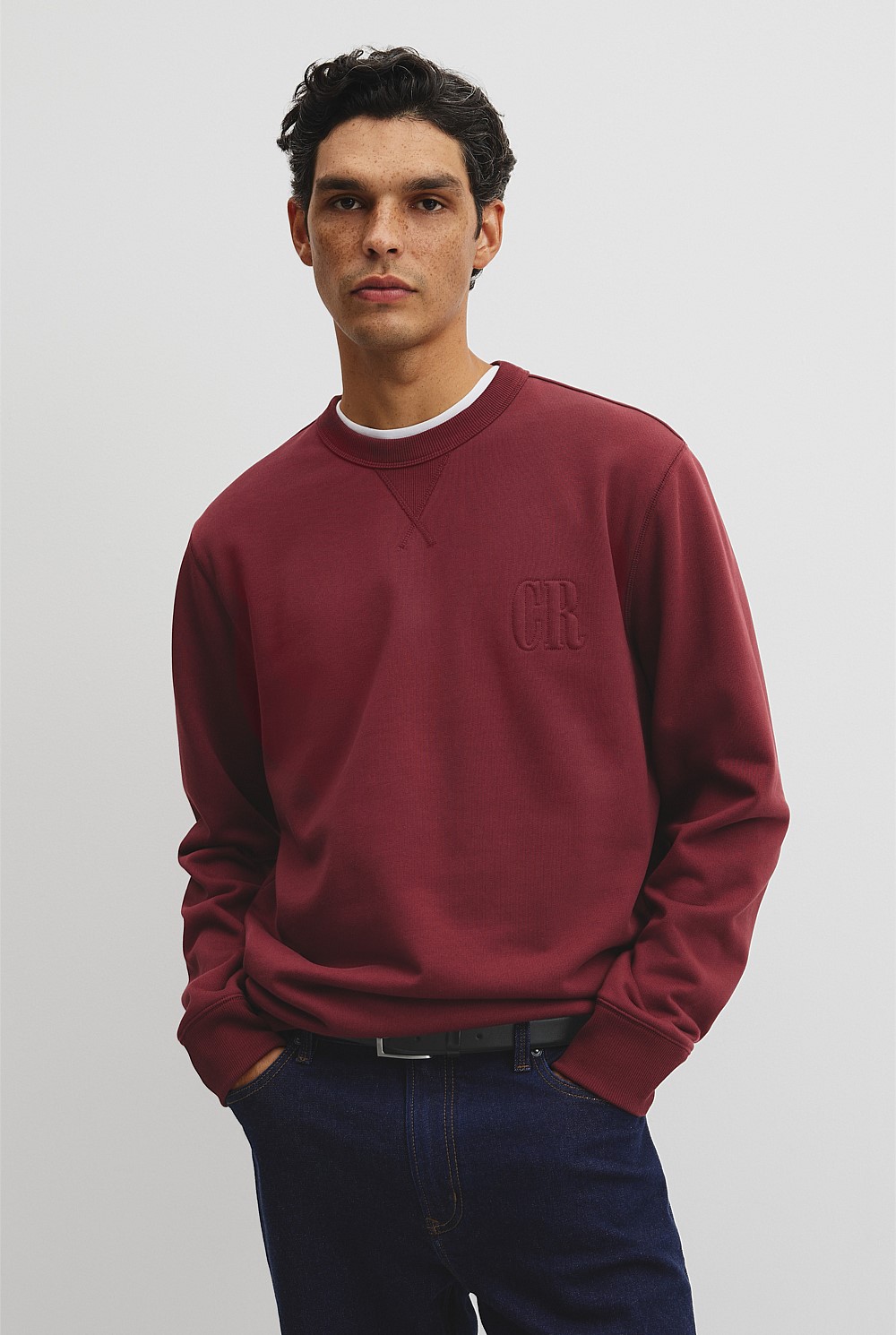 Australian Cotton CR Crew Neck Sweat