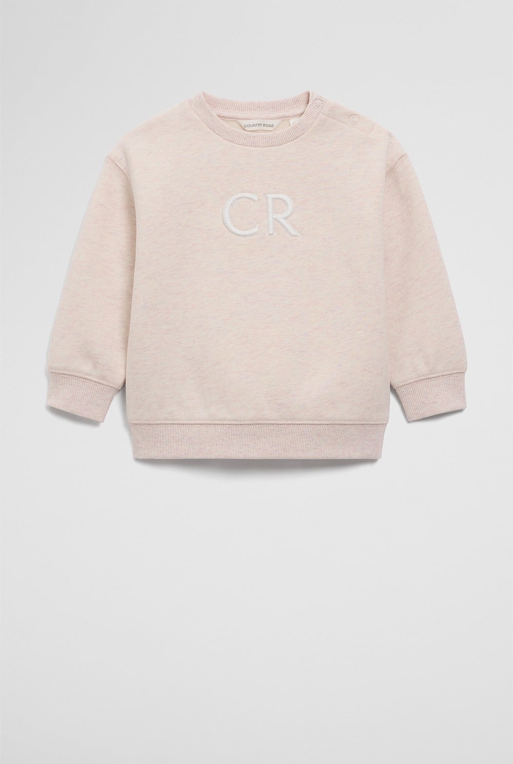 Oversized Australian Cotton CR Logo Sweat