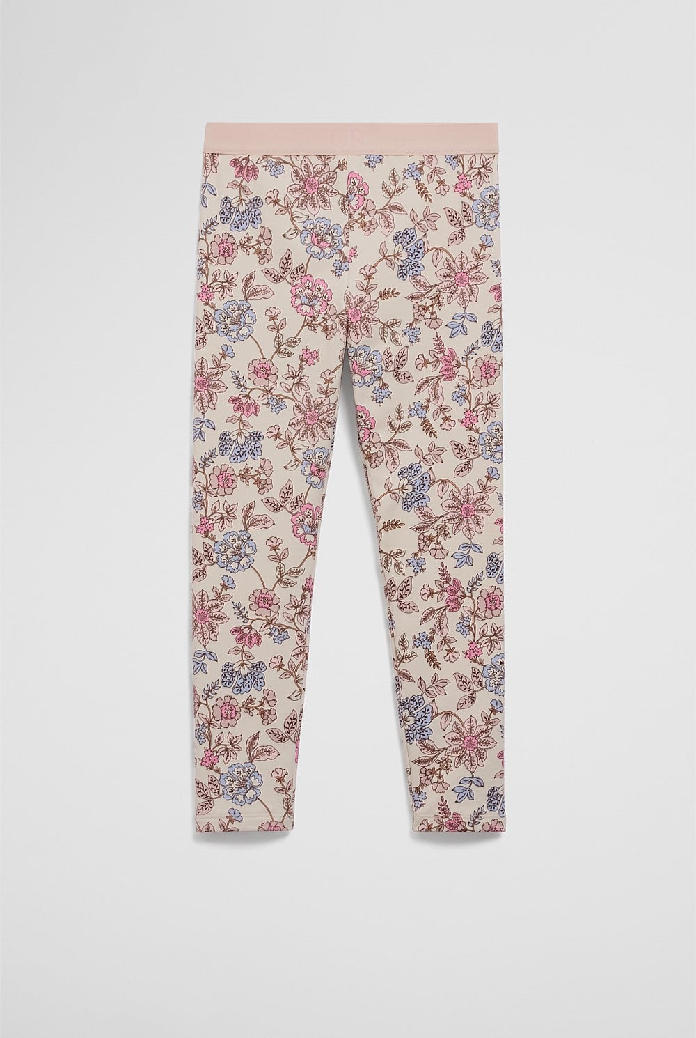 Organically Grown Cotton Fleece Lined Legging