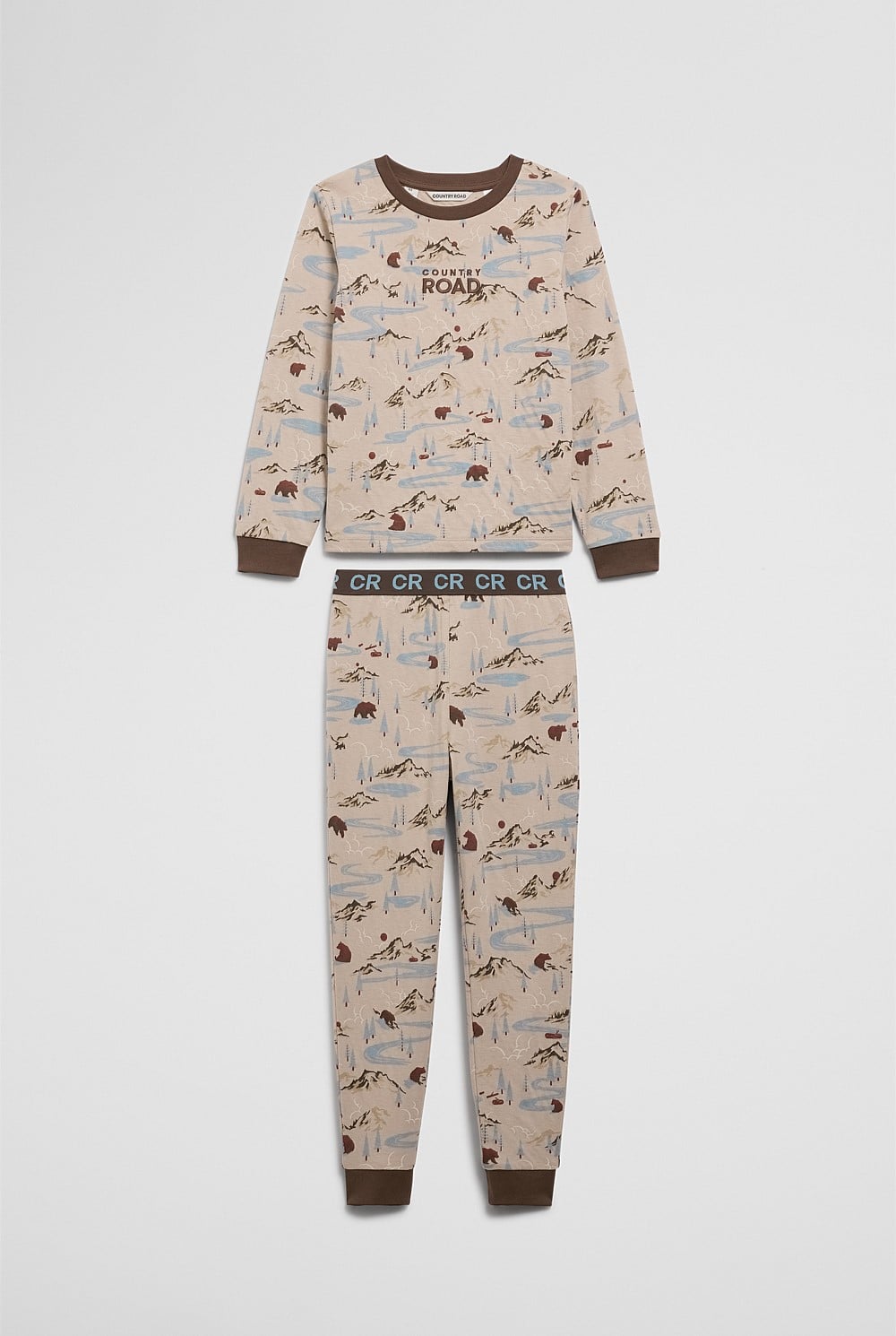 Australian Cotton Bear Print Pyjama