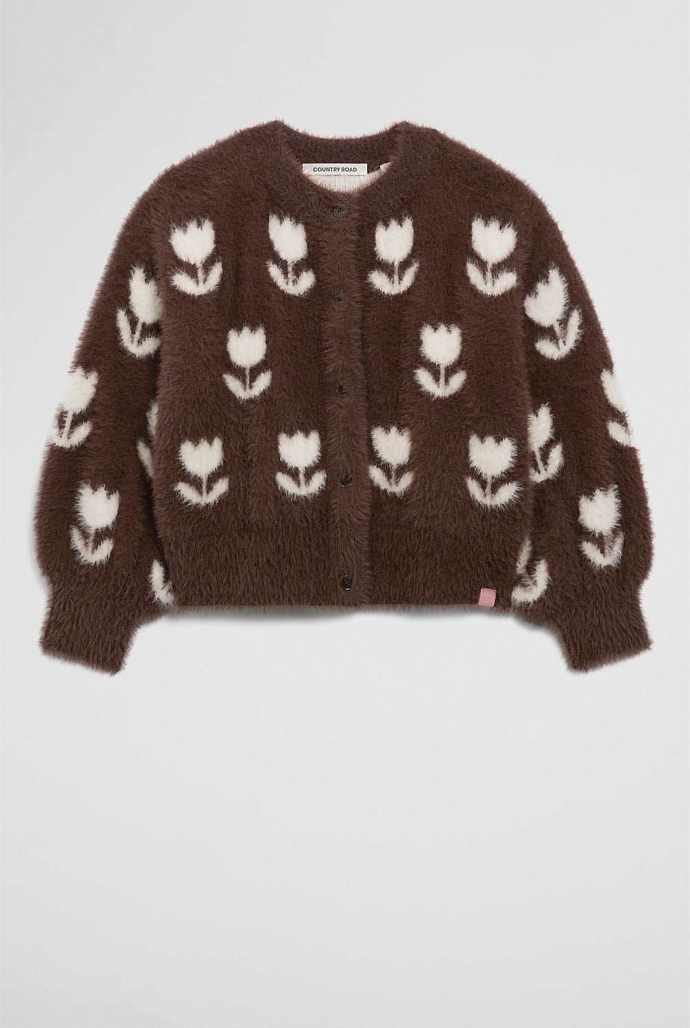 Floral Jacquard Knit